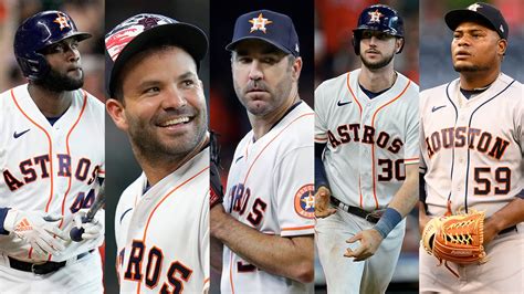 houston astros players numbers